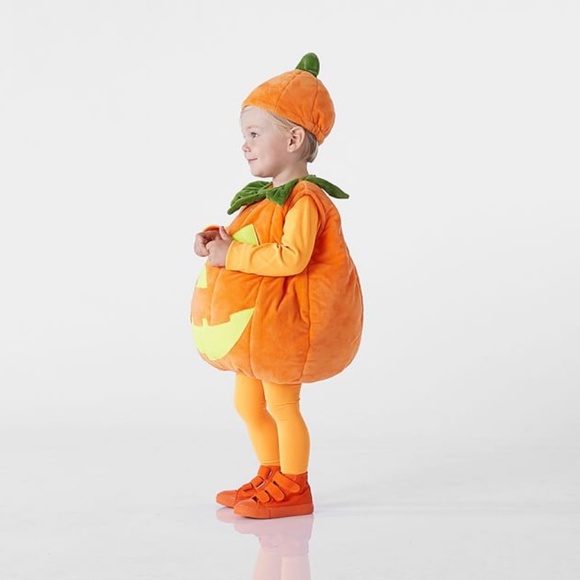 PB Kids Glow-in-the-Dark Pumpkin Toddler Costume, 3T - Picture 1 of 8